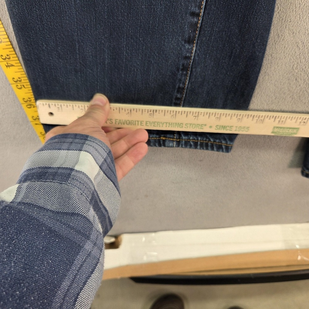 American Eagle Outfitters Bootcut Jeans Mens 34x32 Blue Med Wash Denim - Picture 5 of 16